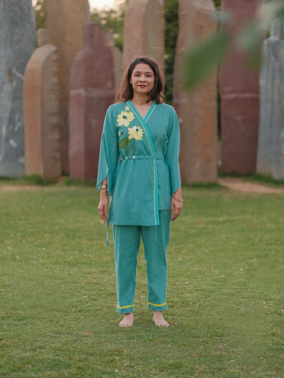 Pushti Darpan - Cotton Coord Set for Women