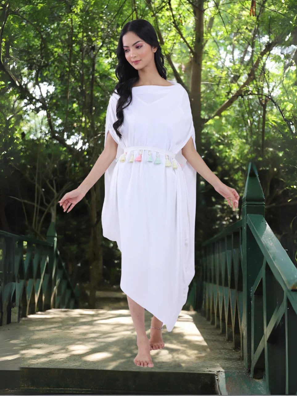 Divya Shringara - White Robe