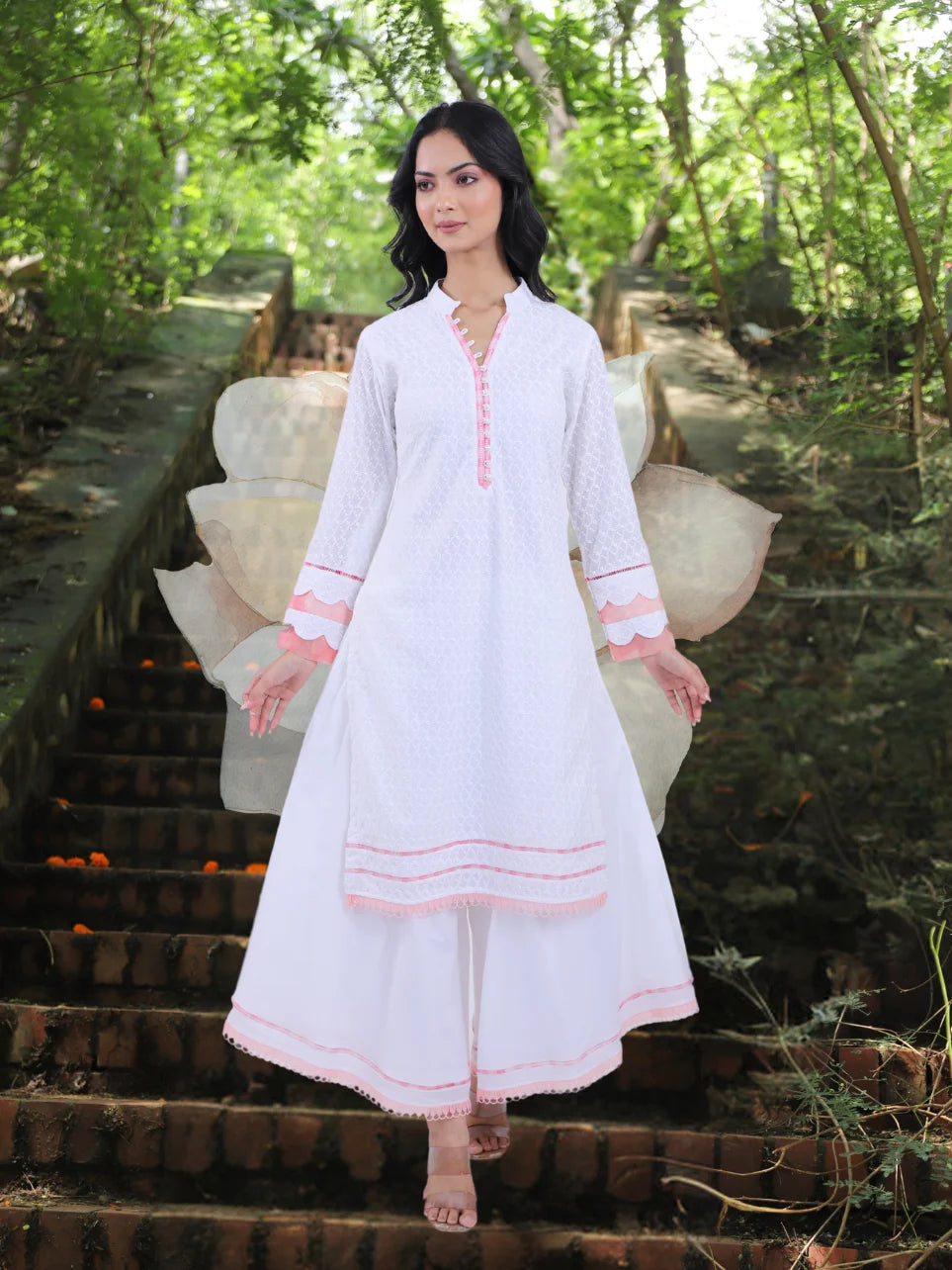 Param Padma - Cotton Kurta Set
