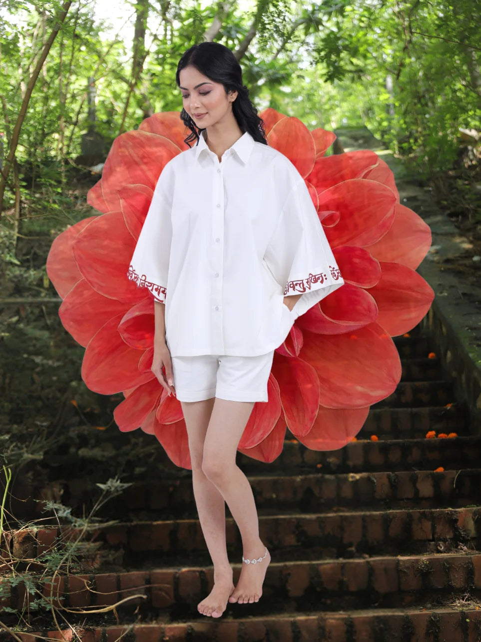 Iti Kshiti - White Shirt For Women