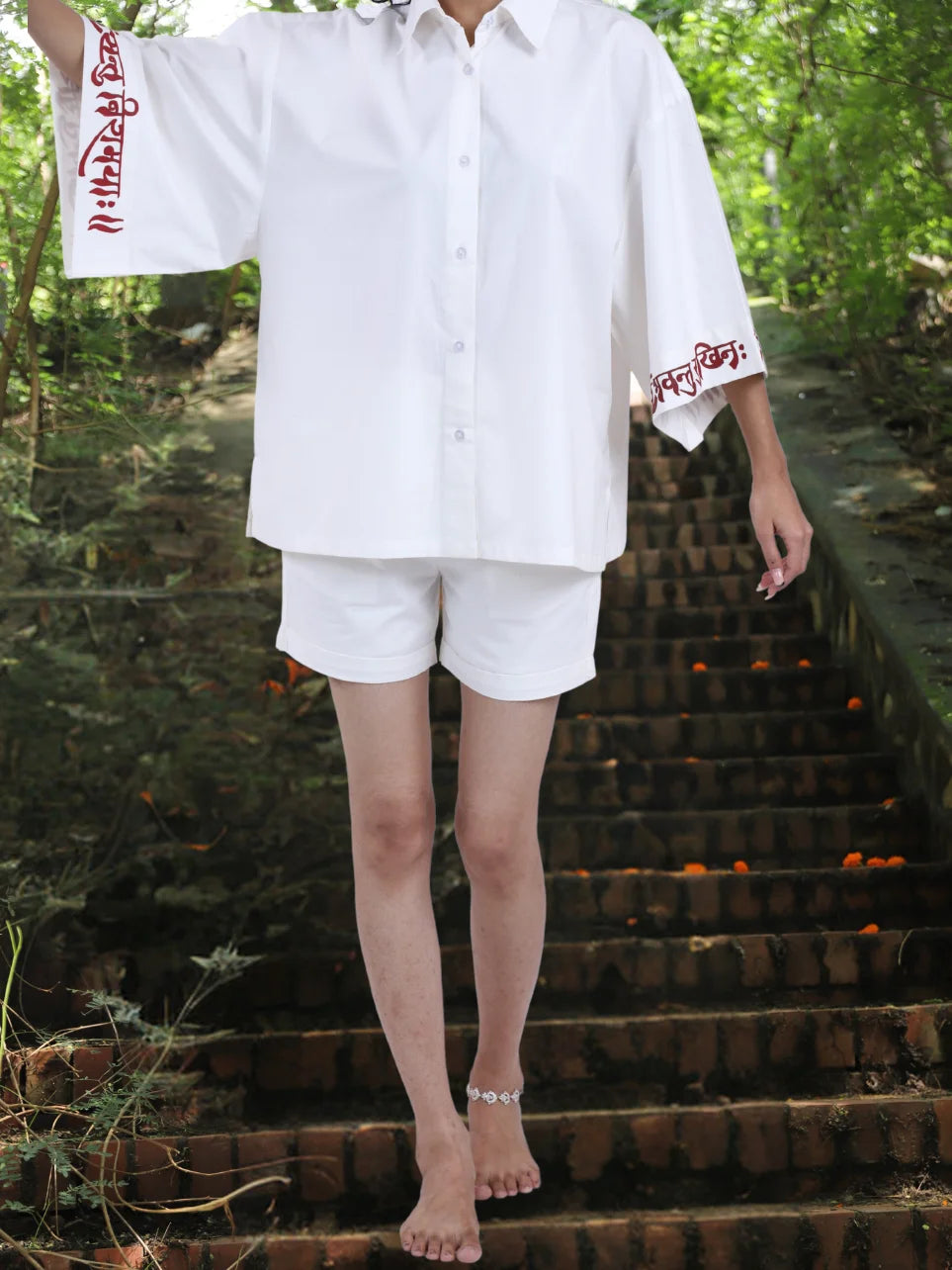 Iti Kshiti - White Shirt For Women