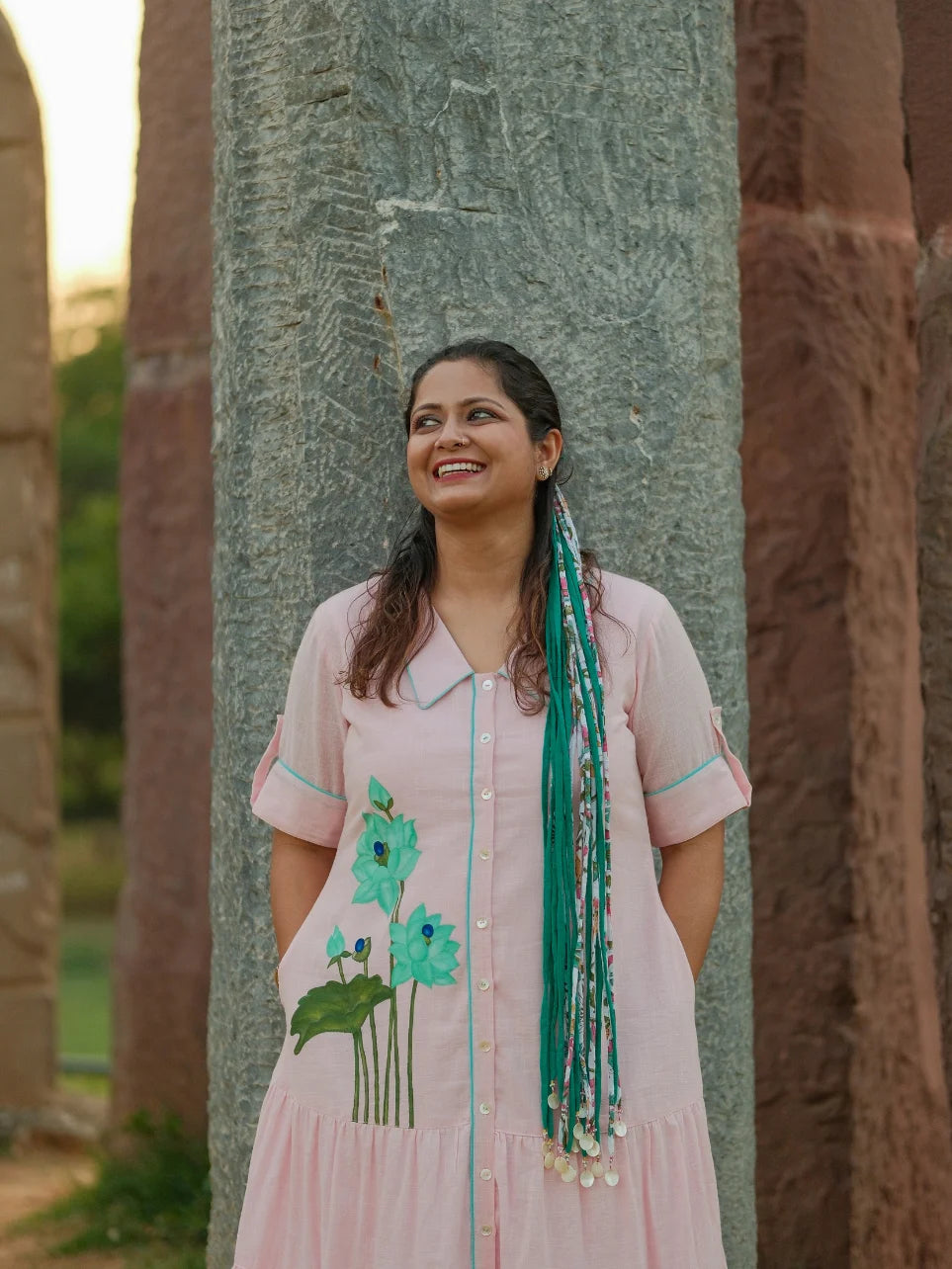 Mann Pakhi - Cotton Angel Gown