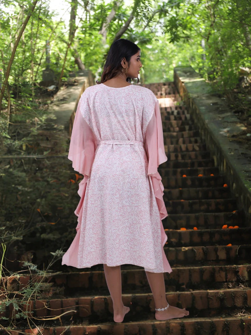 Raag Urusha - Kaftan Style Calf Length Kurta