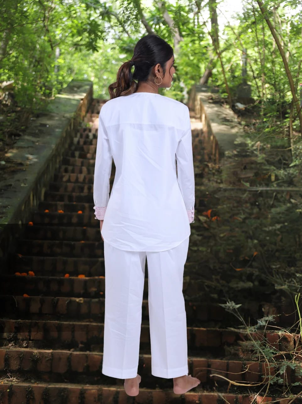 Pranita - White Co-ord Set